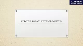 Empresa de Desarrollo de Software en LARS Software Company