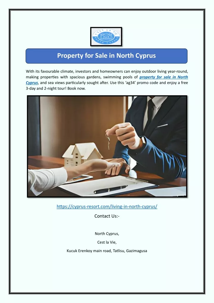 property for sale in north cyprus