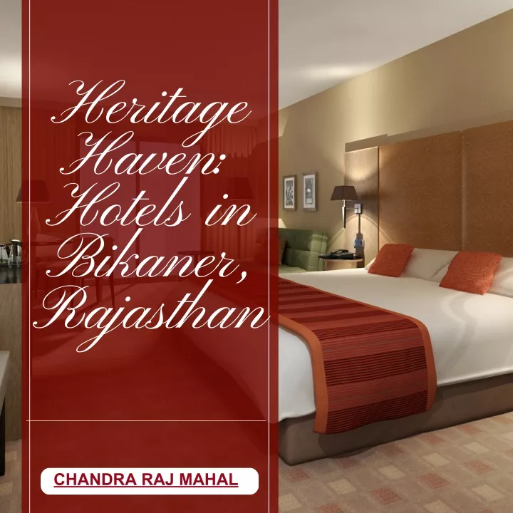 heritage haven hotels in bikaner rajasthan