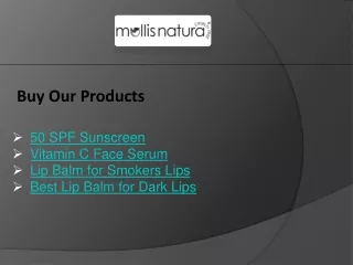 Lip Balm for Smokers Lips