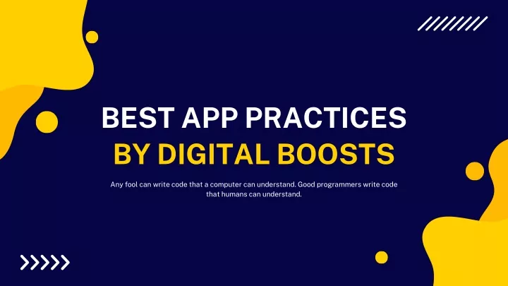 best app practices by digital boosts