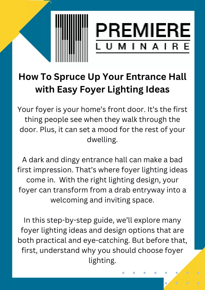 how to spruce up your entrance hall with easy