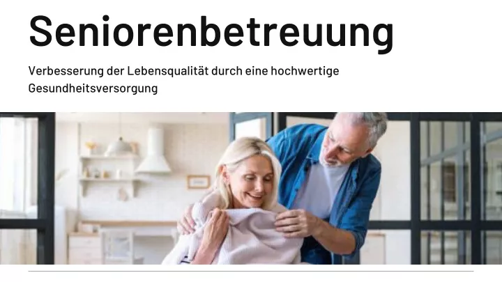 seniorenbetreuung