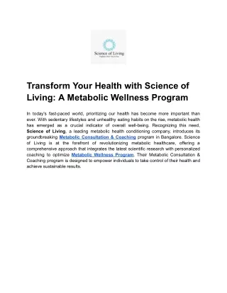 Transform Your Health with Science of Living_ A Metabolic Wellness Program (1)