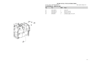 Lamborghini spark 190 t4i Tractor Parts Catalogue Manual Instant Download (SN wsxau50200ll50010 and up)