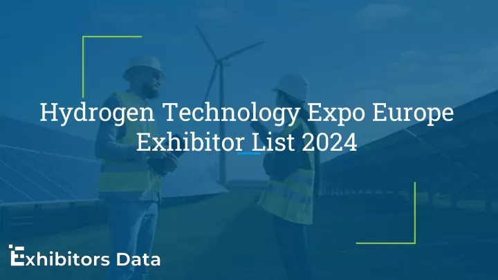 hydrogen technology expo europe exhibitor list 2024