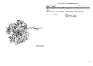 Lamborghini spire 85 target Parts Catalogue Manual Instant Download (SN zkdct90200tl10001 and up)