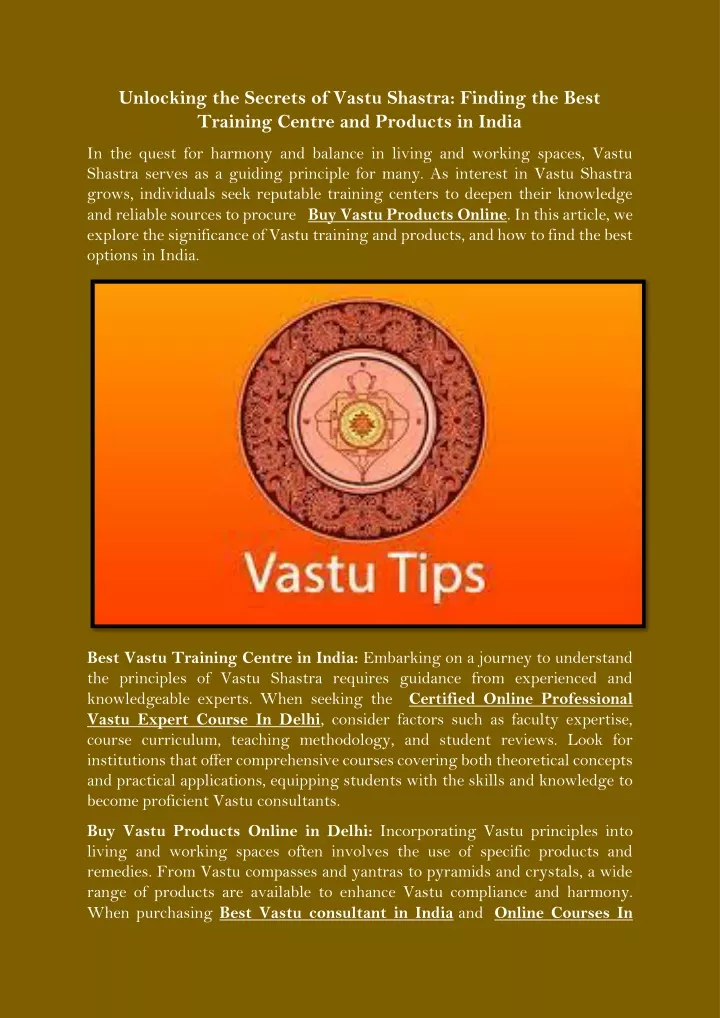 unlocking the secrets of vastu shastra finding