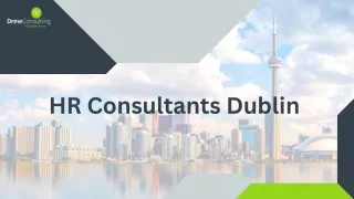 HR Consultants in Dublin: Expert Services for Your Business Needs