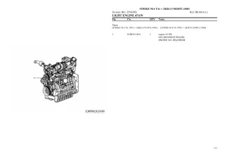 Lamborghini strike 90.4 t4i Tractor Parts Catalogue Manual Instant Download (SN zkdav30200tl10001 and up)