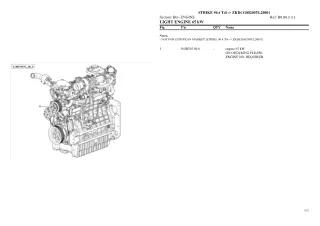 Lamborghini strike 90.4 t4i Tractor Parts Catalogue Manual Instant Download (SN zkdcg00200tl20001 and up)