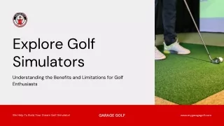 Explore Golf Simulators Understanding the Benefits and Limitations for Golf Enthusiasts