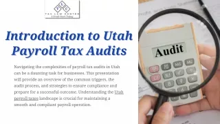 Utah Payroll Tax Audits What to Expect and How to Prepare