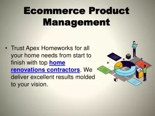 Ecommerce Product Management