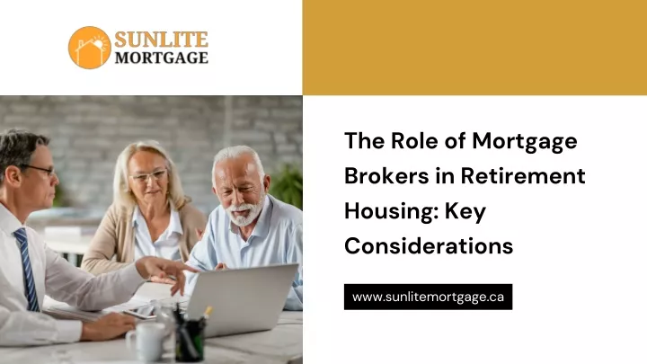 the role of mortgage brokers in retirement