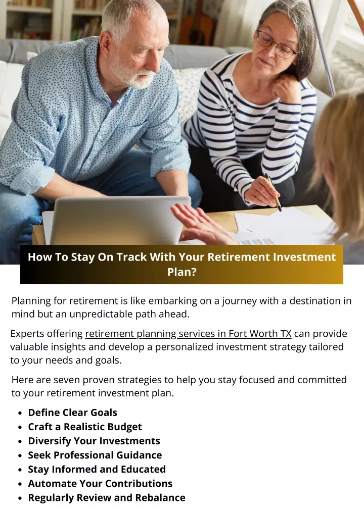 how to stay on track with your retirement