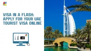 Visa in A Flash Apply For Your UAE Tourist Visa Online