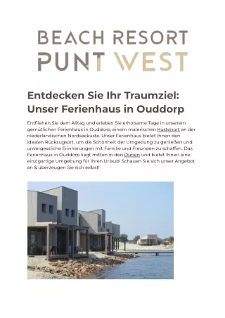 entdecken sie ihr traumziel unser ferienhaus