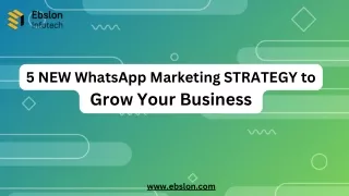 5 NEW WhatsApp Marketing STRATEGY to  Grow Your Business