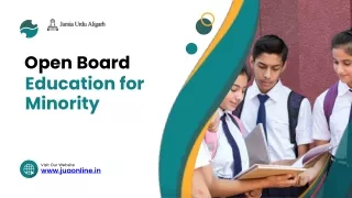 Considering Open Board Education for Minority Communities?