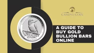 A Guide to Buying Gold Bullion Bars Online