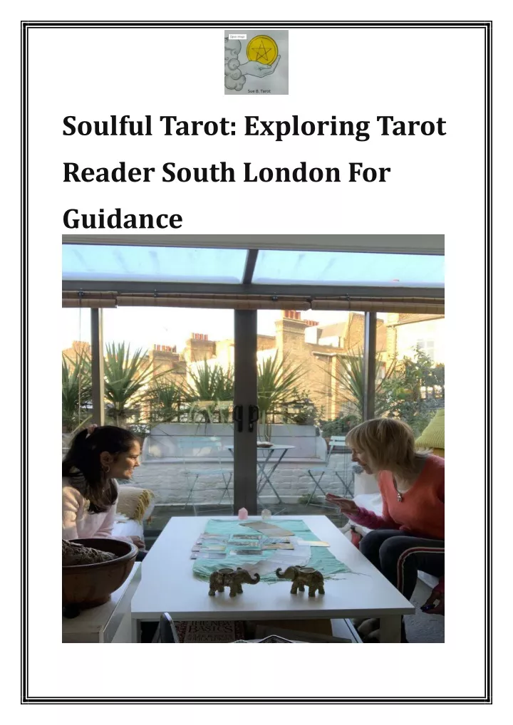 soulful tarot exploring tarot reader south london