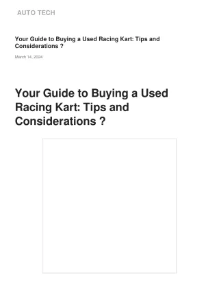your-guide-to-buying-used-racing-kart