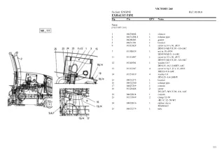 Lamborghini victory 260 Tractor Parts Catalogue Manual Instant Download