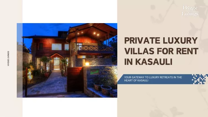 private luxury villas for rent in kasauli