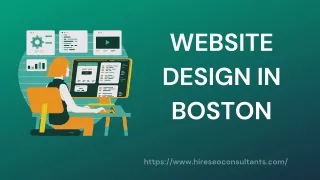 Boston Website Design Crafting Digital Experiences Tailored to the Hub