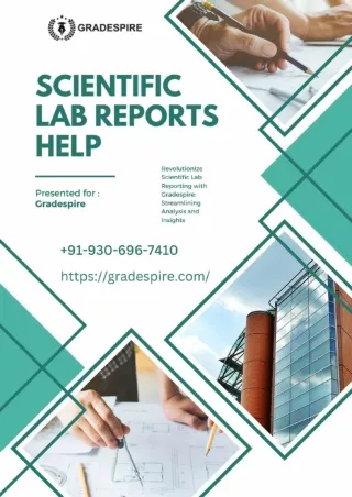 Revolutionize Scientific Lab Reporting help with Gradespire: Streamlining Analys