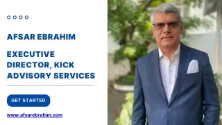 Afsar Ebrahim - Executive Director, Kick Advisory Services