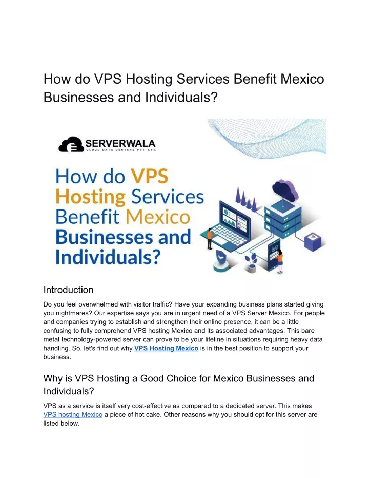 how do vps hosting services benefit mexico