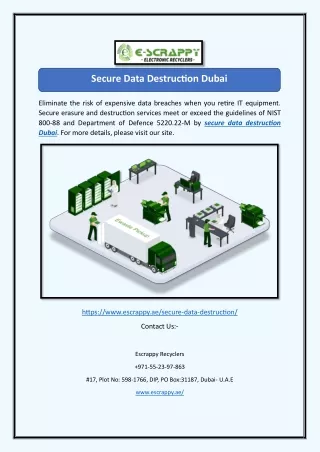 Secure Data Destruction Dubai