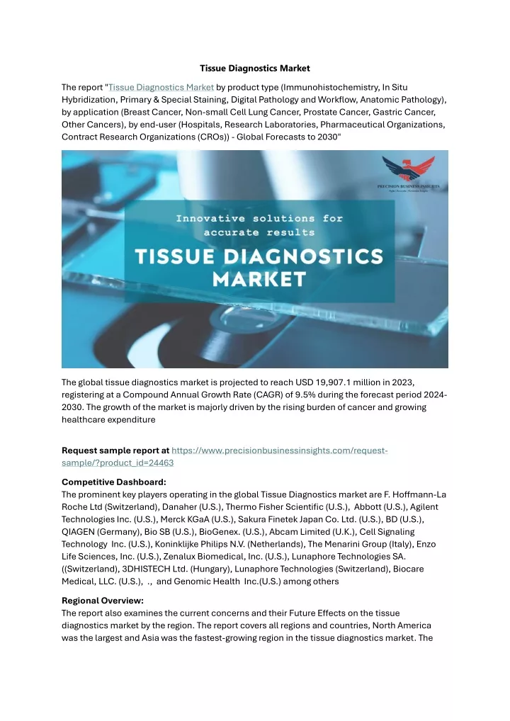 tissue diagnostics market