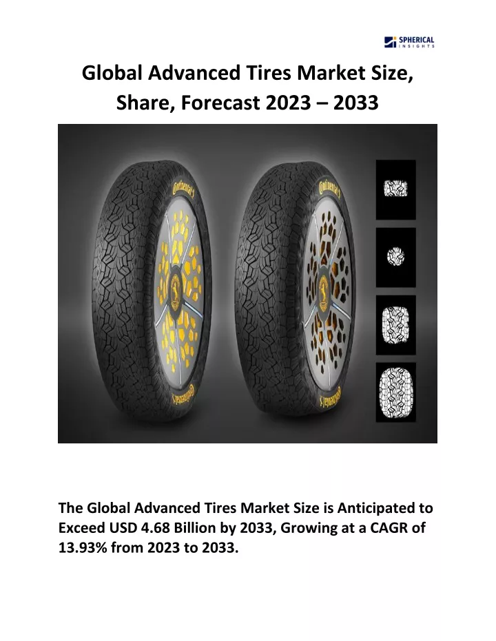 global advanced tires market size share forecast