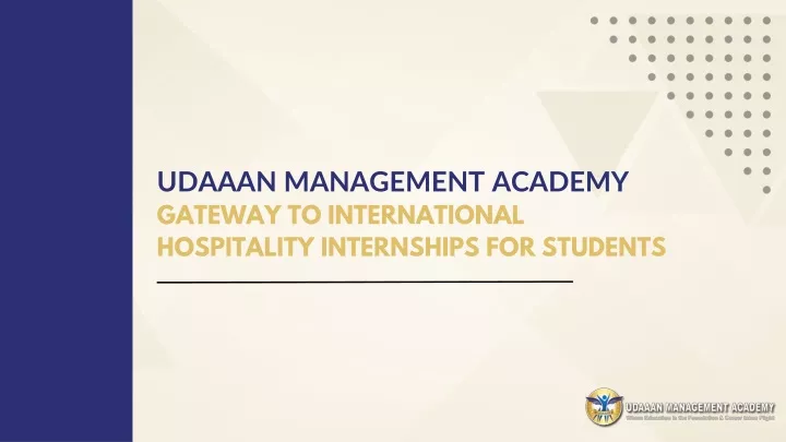 udaaan management academy