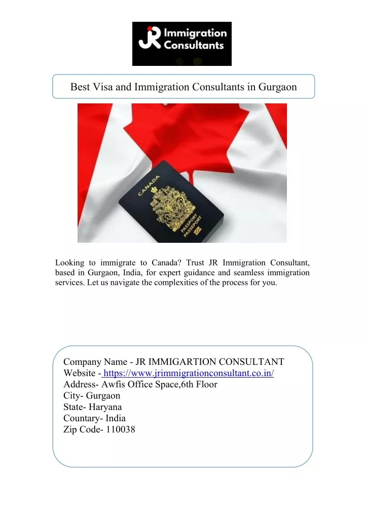 best visa and immigration consultants in gurgaon