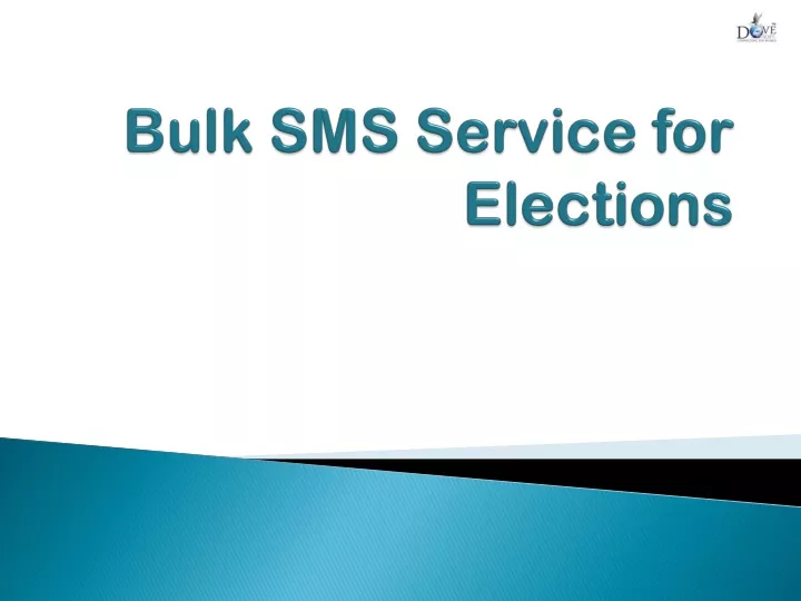 bulk sms service for elections