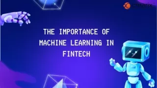 The Importance of Machine Learning in Fintech