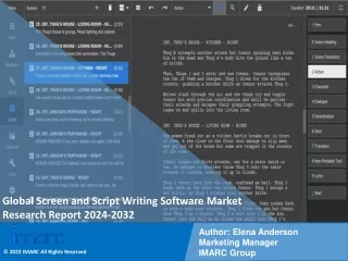 global screen and script writing software market