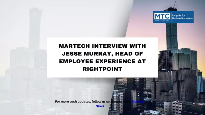 martech interview with jesse murray head