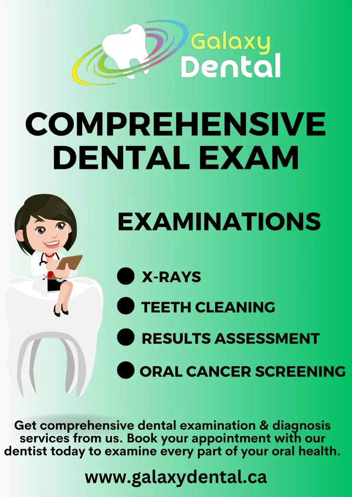 comprehensive dental exam