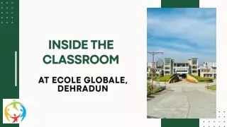 Ecole Gloable: Inside The Classroom A Top CBSE School