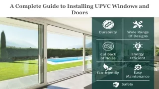 A Complete Guide to Installing UPVC Windows and Doors