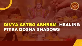 Divya Astro Ashram- Healing Pitra Dosha Shadows