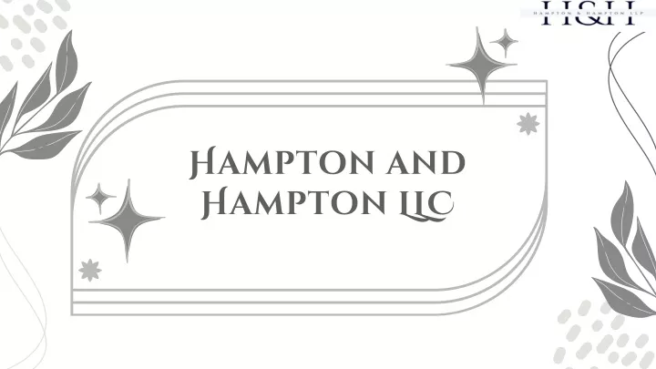 hampton and hampton llc