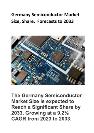 Germany Semiconductor Market