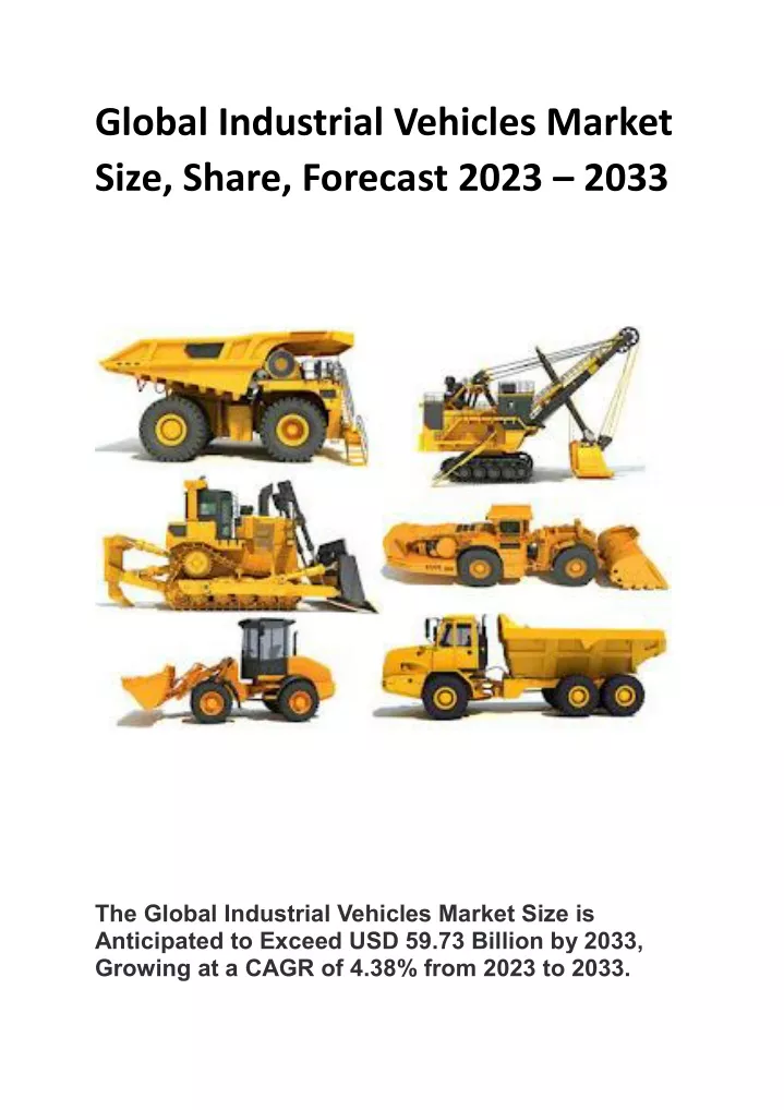 global industrial vehicles market size share