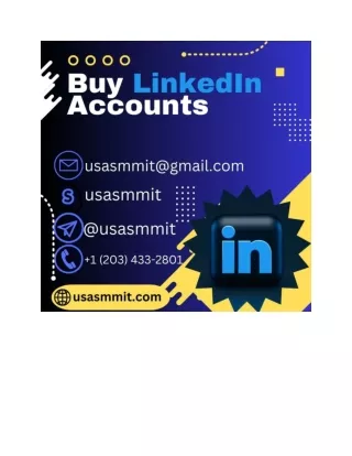 Buy LinkedIn Accounts